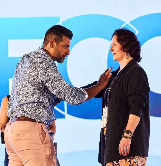 Jimmy Scaringi Demonstrating Muscle Testing
